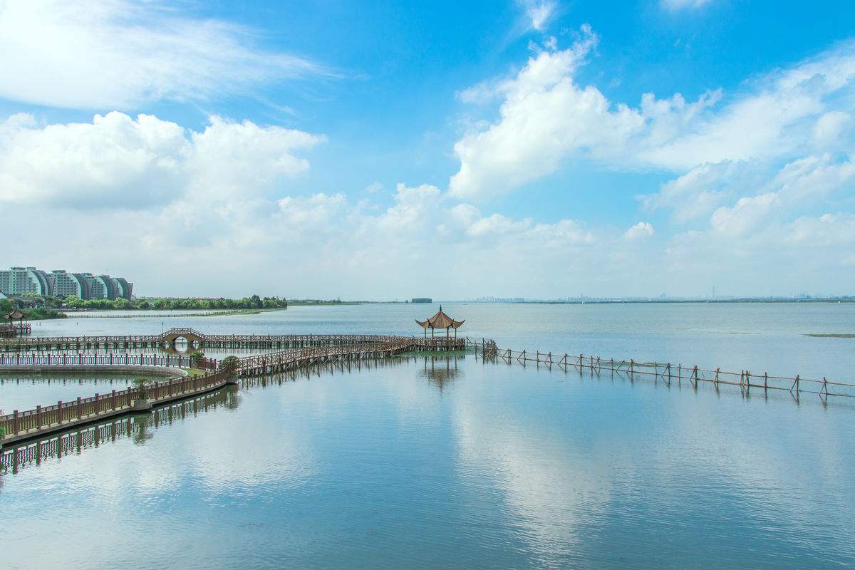 Yangcheng Lake is a freshwater lake about 3 kilometres (1.9 mi) northeast of the city of Suzhou in Jiangsu Province, China. It is the most famous area of origin for the Chinese mitten crabs which are considered a delicacy. Yangchen lake is located between Lake Tai and the Yangtze River. 