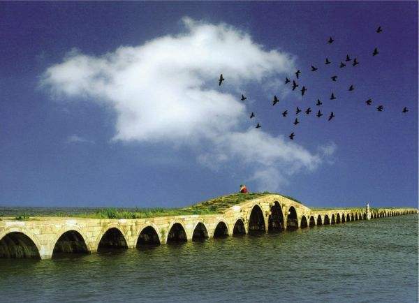 Suzhou attractions suzhou bridge Precious Belt Bridge.jpg