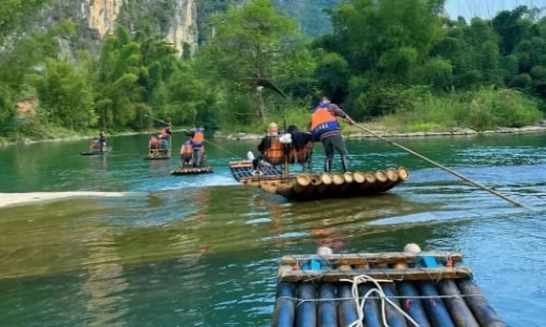 bamboo-raft-cruise-Guilin