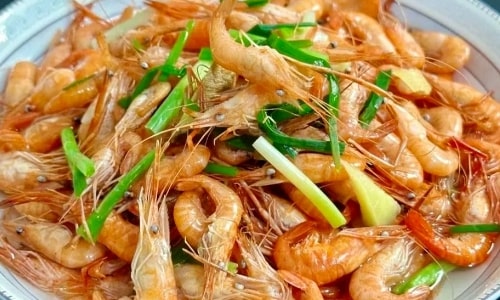 Steamed-River-Shrimps