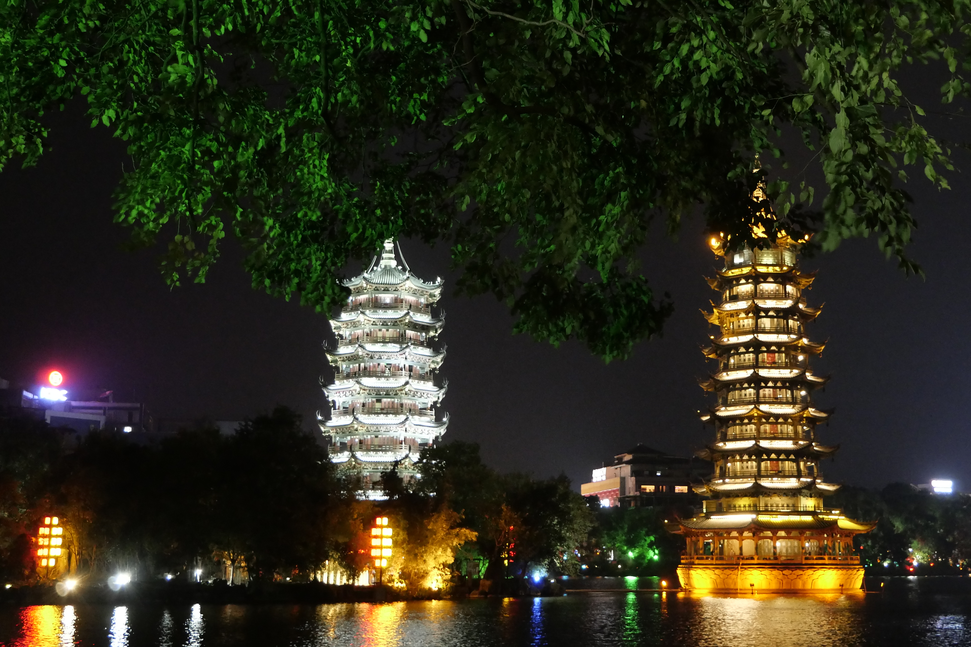 Sun-and-Moon-Twin-Towers-Guilin