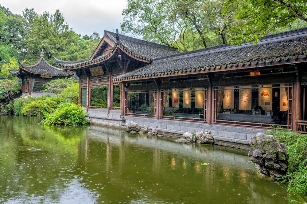Viewing-Fish-at-the-Flower-Pond