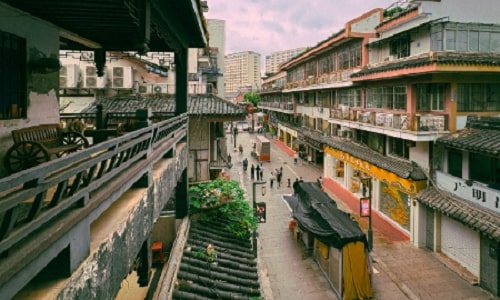 nanchan-temple-street-wuxi