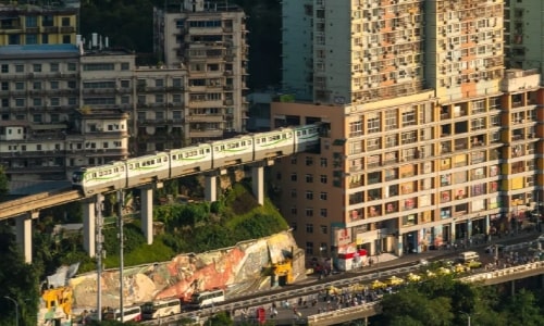 Liziba-Metro-Station-chongqing