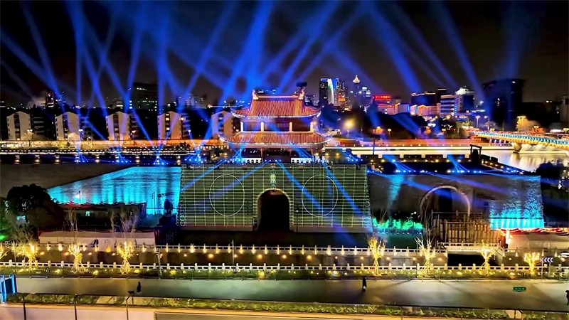 Suzhou Ancient City Wall Night Walk