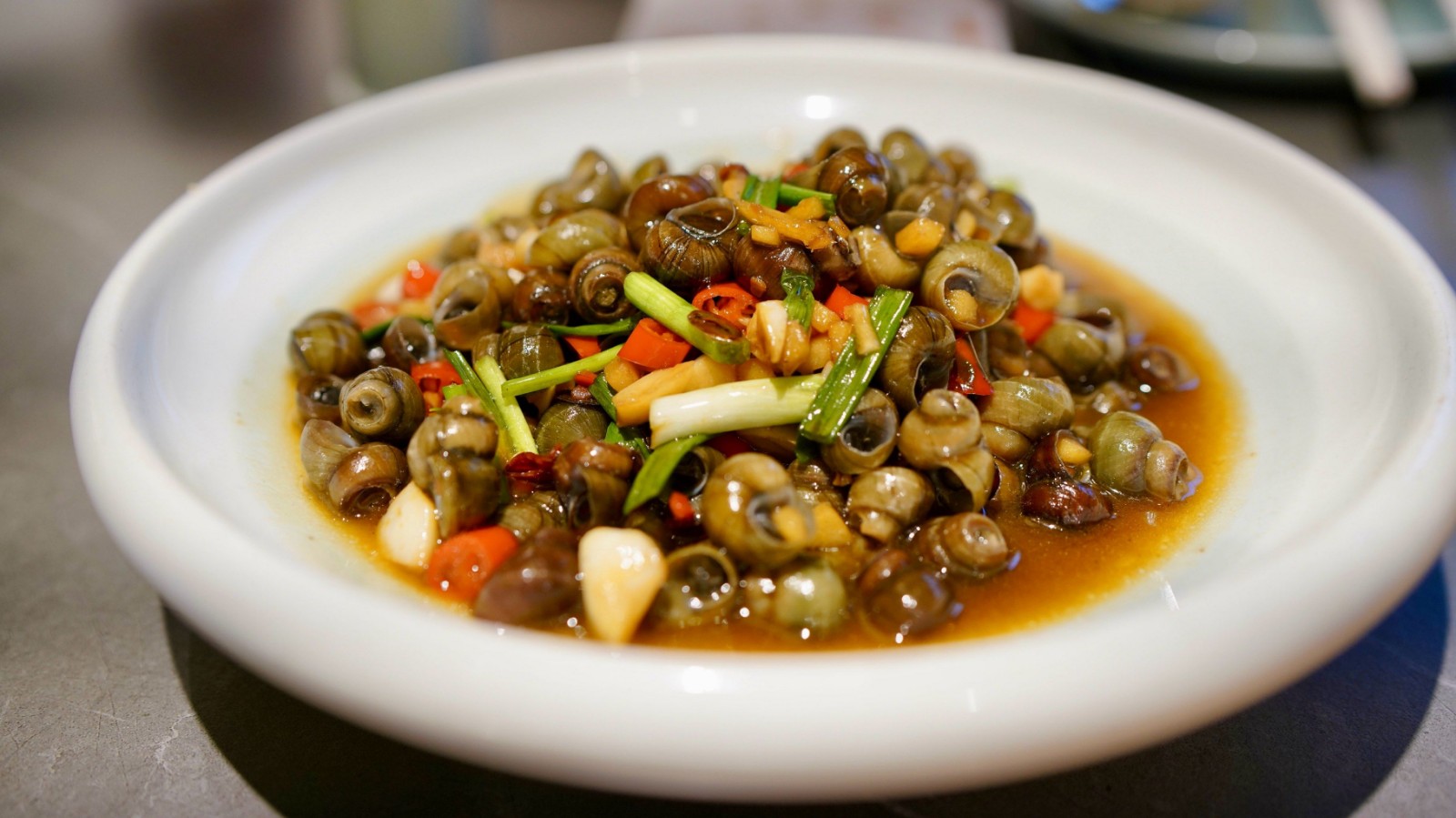 Sauce-Fried Taihu Snails-wuxi Sauce-Fried Taihu Snails-wuxi