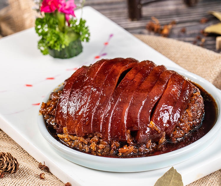 Wuxi Fermented Pork with Rice Wine (Zao Kou Rou)- food